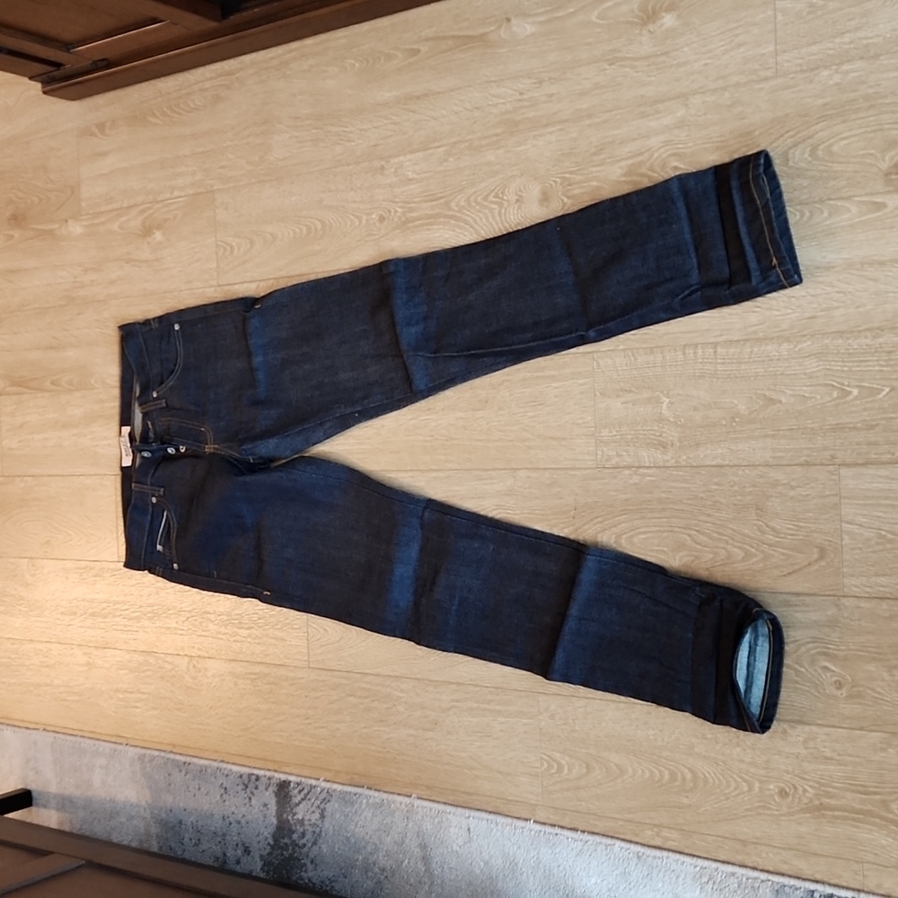 Naked & Famous slim raw selvedge Denim sz30